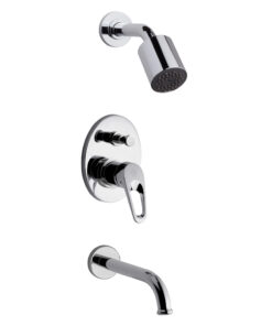 Juego monocomando para bañera y ducha