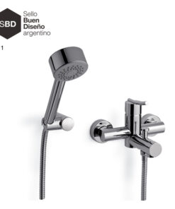 Juego monocomando para bañera y ducha