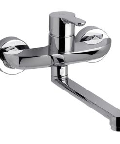 Juego monocomando para pared de cocina