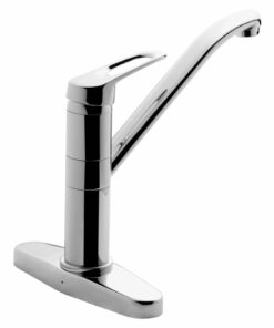 Juego monocomando alto para mesada de cocina