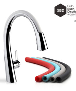 Juego monocomando para mesada de cocina