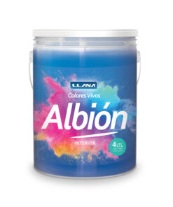 Latex Albion Vivos INT/EXT Azul Lirio x 4Lts