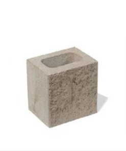 BLOQUE 1/2 HORMIGON PIEDRA 19X19X19