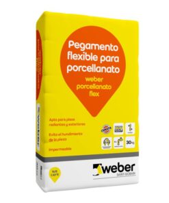 WEBER Pegamento Porcellanato Flex x30kg