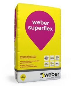 WEBER Pegamento Superflex x 30kg