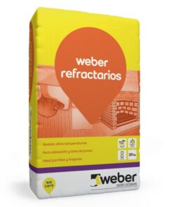 WEBER Pegamento Refractario  x20kg