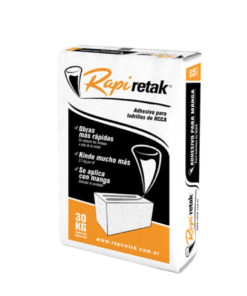 RapiRetak Adhesivo en manga x 30kg
